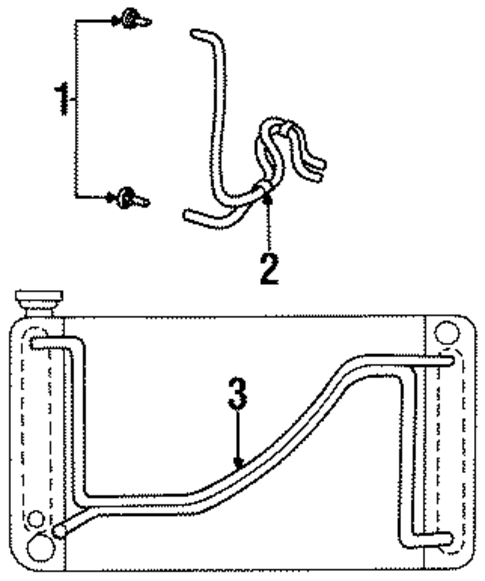 Trans Oil Cooler for 1997 Dodge Grand Caravan #0