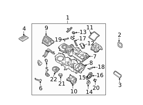 Condenser, Compressor & Lines for 2009 Nissan Armada #4