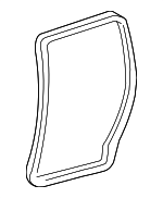 19168173 - : Door Weatherstrip for Saab: 9-7x Image