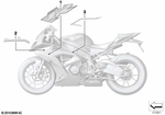 51148568732 - : Lettering Right           for BMW-Motorrad Image