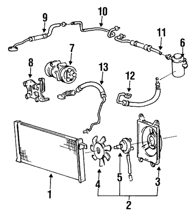 9782024001 - : Dehydrator for Hyundai Image