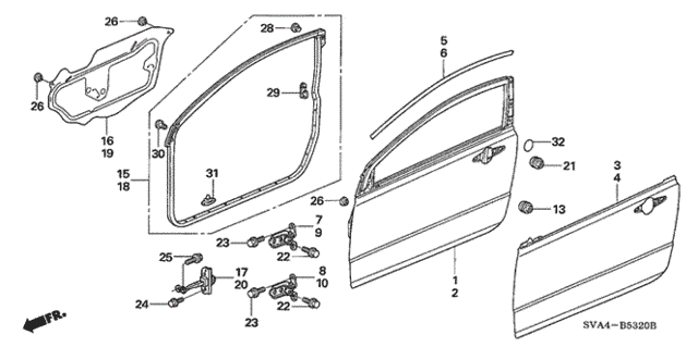 Door Panels for 2007 Honda Civic #0
