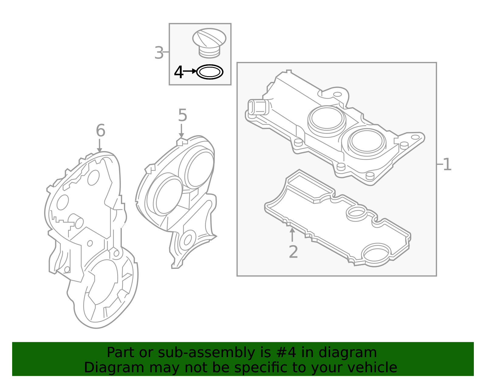 Filler Cap Gasket 30677740 | OEM Parts Online