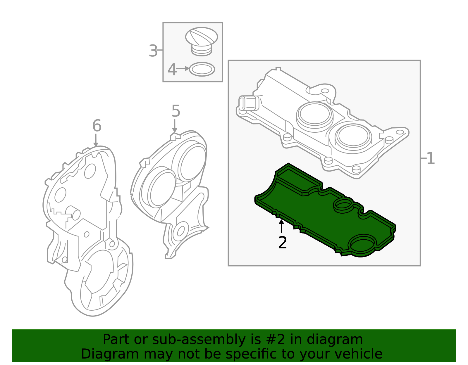 Genuine Cover Gasket for 2015-2026 Volvo | Part# 31359666 | Over 30% ...