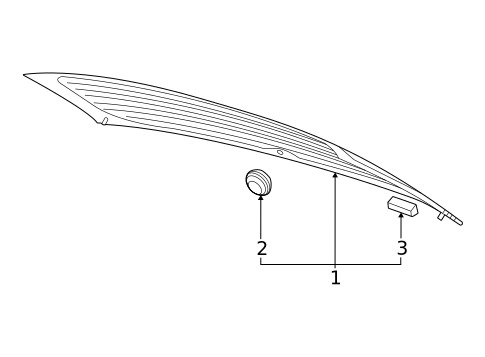 Glass - Lift Gate for 2022 Volkswagen ID.4 #0