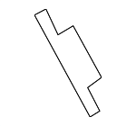 5802A730 - : Lift Gate Damper for Mitsubishi: 3000GT, Eclipse, Eclipse Cross, Endeavor, Lancer, Outlander, Outlander PHEV, Outlander Sport Image