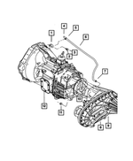 56019959AE - Transfer Case Model 271 [DH1]: Wiring Clip, Mounting for Mopar Image
