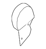 EJ7Z7867460AA - Body: Pivot Cover for Lincoln: MKC Image