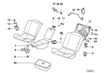52208164672 - : Cover Panel Outer Right for BMW Image