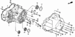 90015PF0000 - Transmission - Automatic: BOLT, FLANGE (8X53) for Honda Image