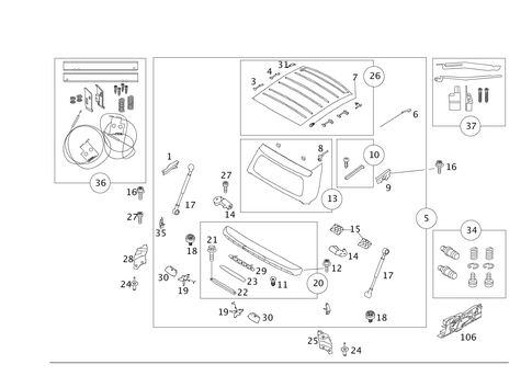 Soft Top for 2009 Smart Fortwo #0
