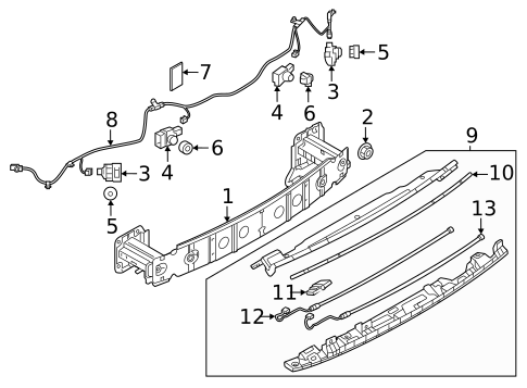 Parking Aid for 2018 Mazda CX-9 #0