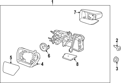 Outside Mirrors for 2024 Ford F-150 Lightning #3