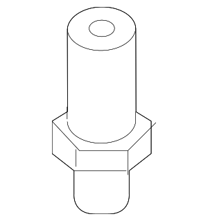 264202B720 - : Engine Oil Filter Adapter Stud for Kia: Forte, Forte Koup, Forte5, Optima, Seltos Image