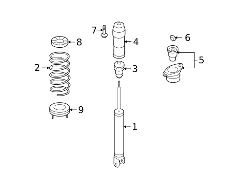 Shocks & Components for 2009 Kia Rondo #0