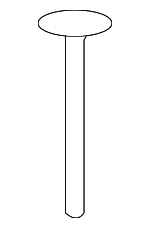 88994279 - Body: Headrest Guide for Cadillac: CTS, SRX | Pontiac: Grand Prix Image