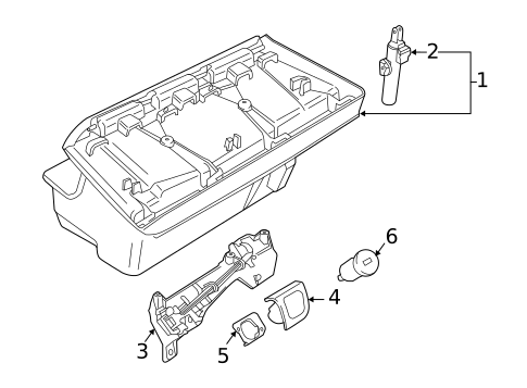 Glove Box for 2018 BMW i3 #0