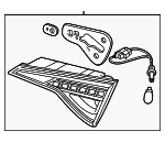92403C2100 - : Backup Lamp Assembly for Hyundai Image