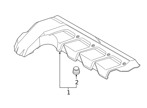 Engine Appearance Cover for 2021 Hyundai Venue #0