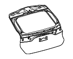 6700548A50 - : Lift Gate for Toyota: Venza Image