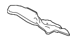 17167F0040 - Exhaust: Upper Shield for Toyota Image