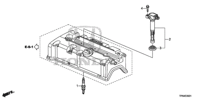 Plug Hole Coil - Plug (L4) for 2012 Honda Crosstour #0