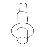 7754650Z00 - Body: Roof Molding Clip for Suzuki Image