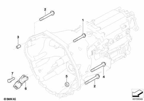 Mounting / Suspension for 2005 BMW 550i #0