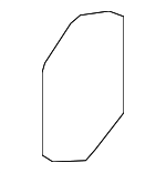 51125A7CEA6 - Body: Impact Bar Gasket for BMW Image