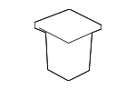 63121374075 - Body: Outer Support Retainer Nut for BMW Image