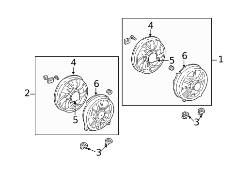 Cooling Fan for 2005 Ford Taurus #0