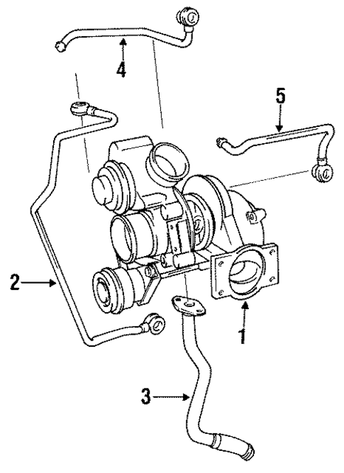 Turbocharger for 1987 Volvo 740 #0
