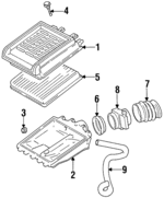 12529823 - Engine: Cover for Pontiac: Firebird Image
