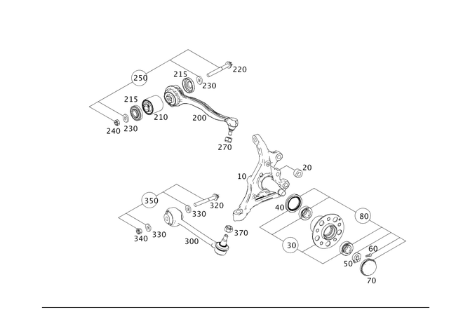 2043350080 - Front Axle: Circumferential Seal for Mercedes-Benz: C250, C300, C350, E550, SLC300, SLC43 AMG, SLK250, SLK300, SLK350, SLK55 AMG Image image