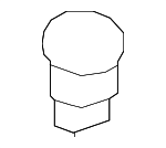 951003K600 - Body: Light Sensor Blank Cover for Kia: Sorento Image