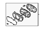 940041U000 - Body: Cluster Assembly for Kia: Sorento Image
