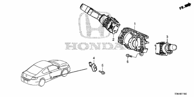 Combination Switch for 2017 Honda Accord #0