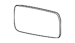 51167228612 - Body: Mirror Glass for BMW: 528i, 528i xDrive, 535d, 535d xDrive, 535i, 535i GT, 535i GT xDrive, 535i xDrive, 550i, 550i GT, 550i GT xDrive, 550i xDrive, 640i, 640i Gran Coupe, 640i xDrive, 640i xDrive Gran Coupe, 650i, 650i Gran Coupe, 650i xDrive, 650i xDrive Gran Coupe, 740i, 740Ld xDrive, 740Li, 740Li xDrive, 750i, 750i xDrive, 750Li, 750Li xDrive, 760Li, ActiveHybrid 5, ActiveHybrid 7, M5, M6, M6 Gran Coupe Image