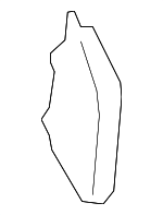 8W6810950 - Body: Lower Reinforced Spacer for Audi: A5 Quattro, RS5, S5 Image