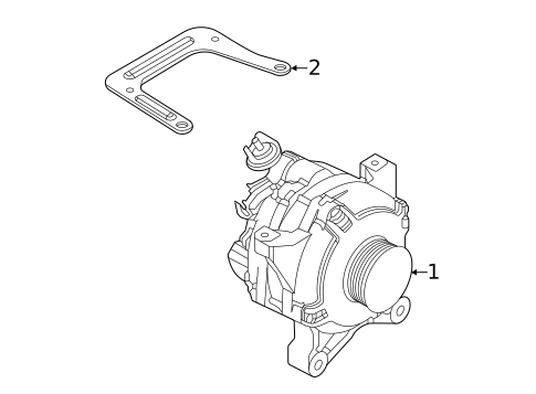 Alternator/Generator & Related Components for 2015 Ford E-350 Super Duty #0