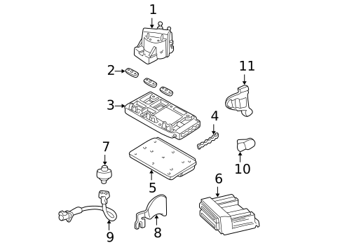 Control Modules for 2003 Buick LeSabre #0