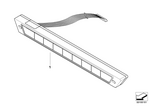 61319202037 - Vehicle Electrical System: Switch Unit, Center Console for BMW Image