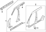 763307JA0A - : Inner Rail for INFINITI: QX80 Image