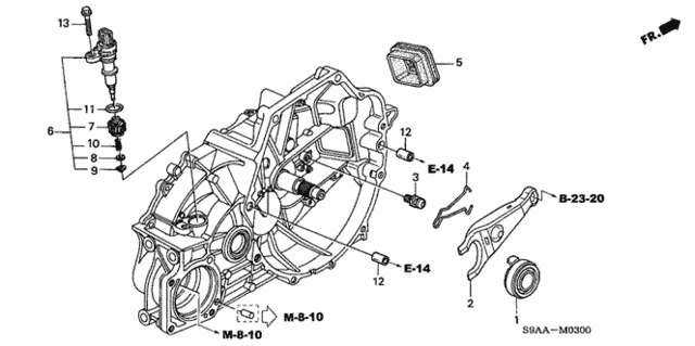 Clutch Release for 2006 Honda CR-V #0