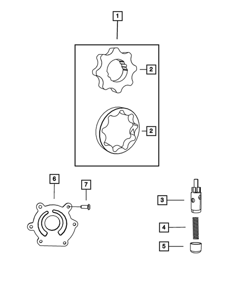 Engine Oiling, Oil Pan and Indicator (Dipstick) for 2010 Chrysler Town & Country #2