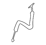 72069AA010 - Body: Control Cable for Toyota: Camry, Solara Image