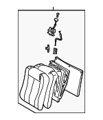 7149006080B0 - Body: Seat Back Assembly for Toyota: Solara Image