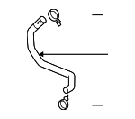 89023433 - Belts &amp; Cooling: Radiator Coolant Hose for GM Image