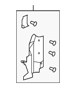 19130358 - Cooling System: Side Seal for Cadillac: STS Image