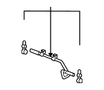 89023433 - Cooling System: Lower Hose for Cadillac: SRX, STS Image